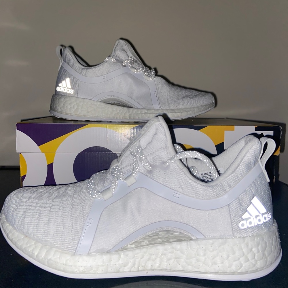 Wmns Adidas PureBoost ‘Cloud White’ - Picture 3 of 3